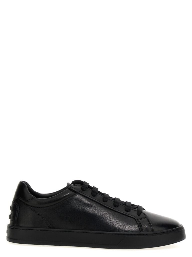 Leather sneakers
