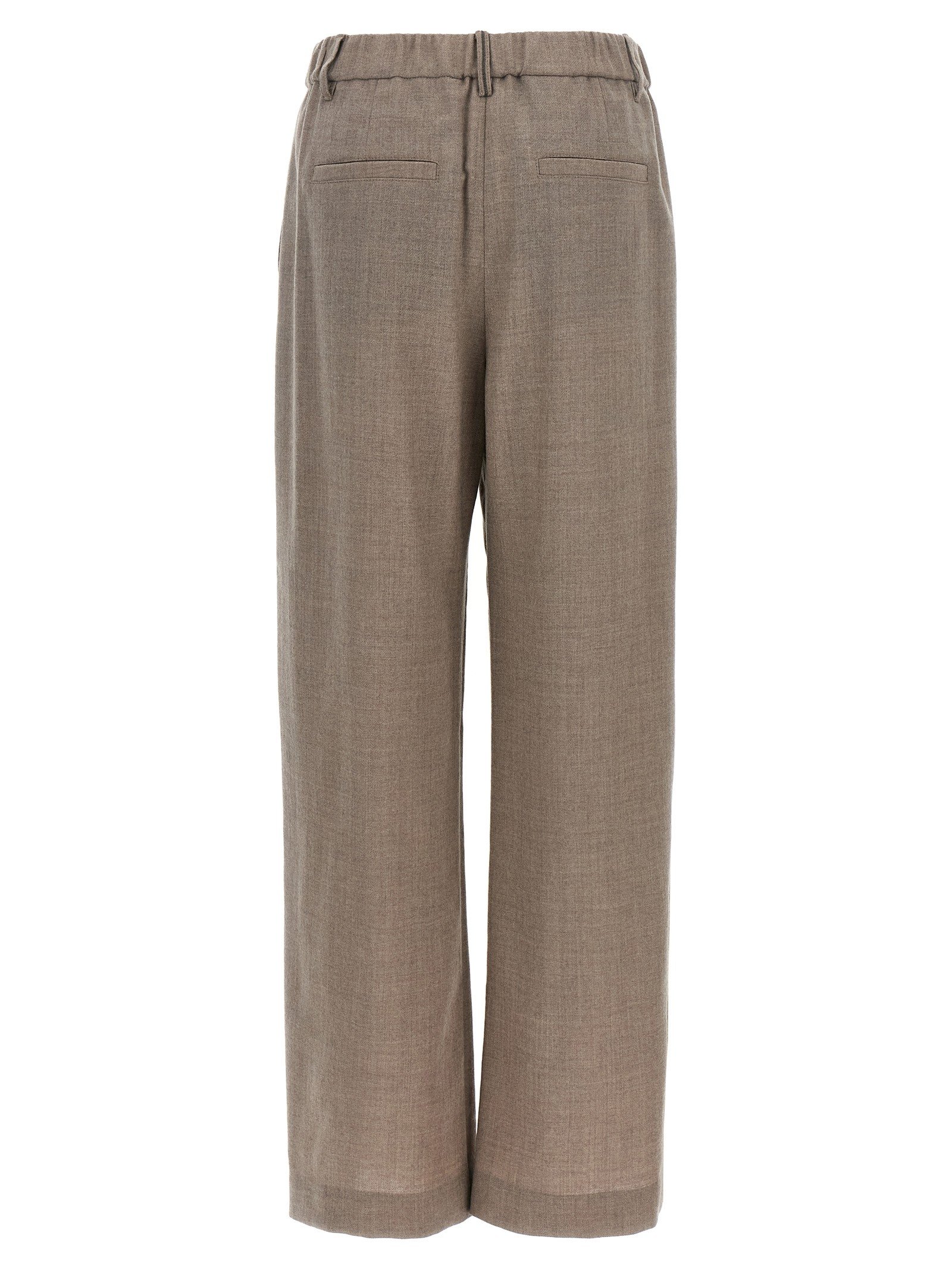 Light pants with pleats - Image 2