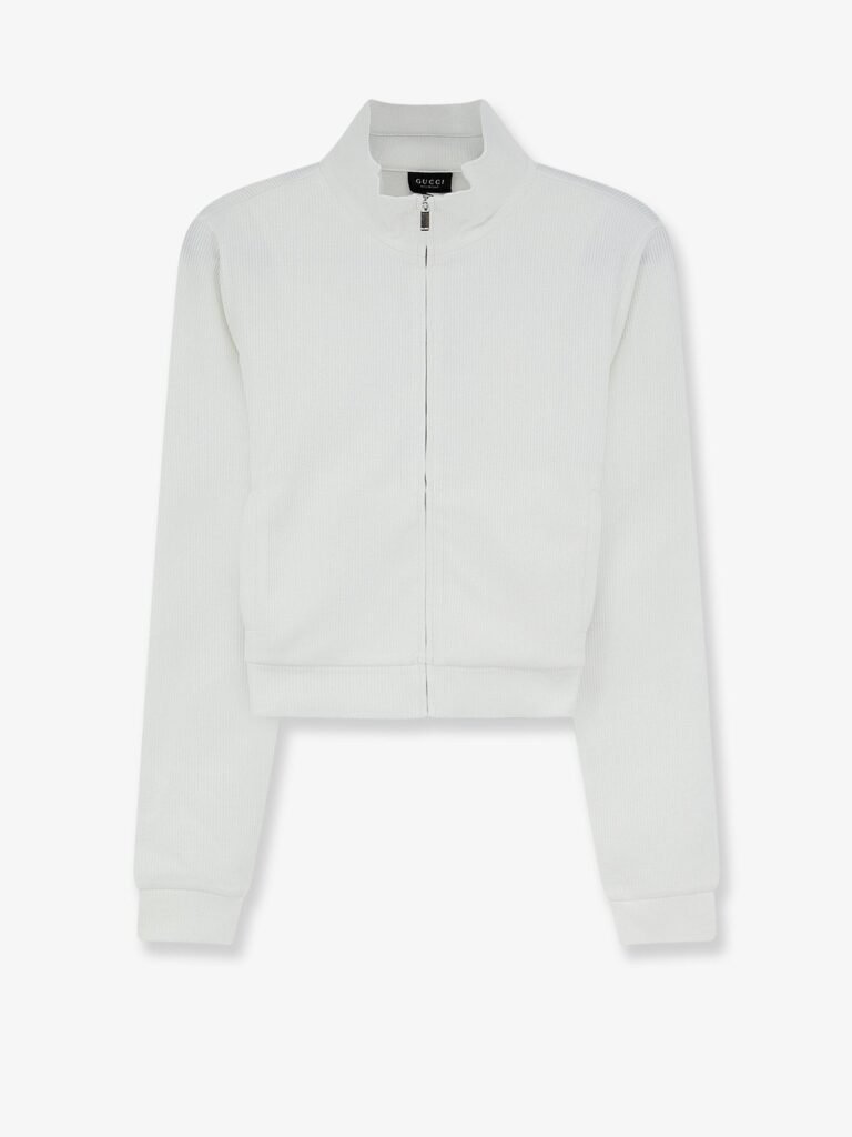 Lightweight ribbed cotton jersey sweatshirt