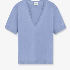 Linen and cotton blend sweater