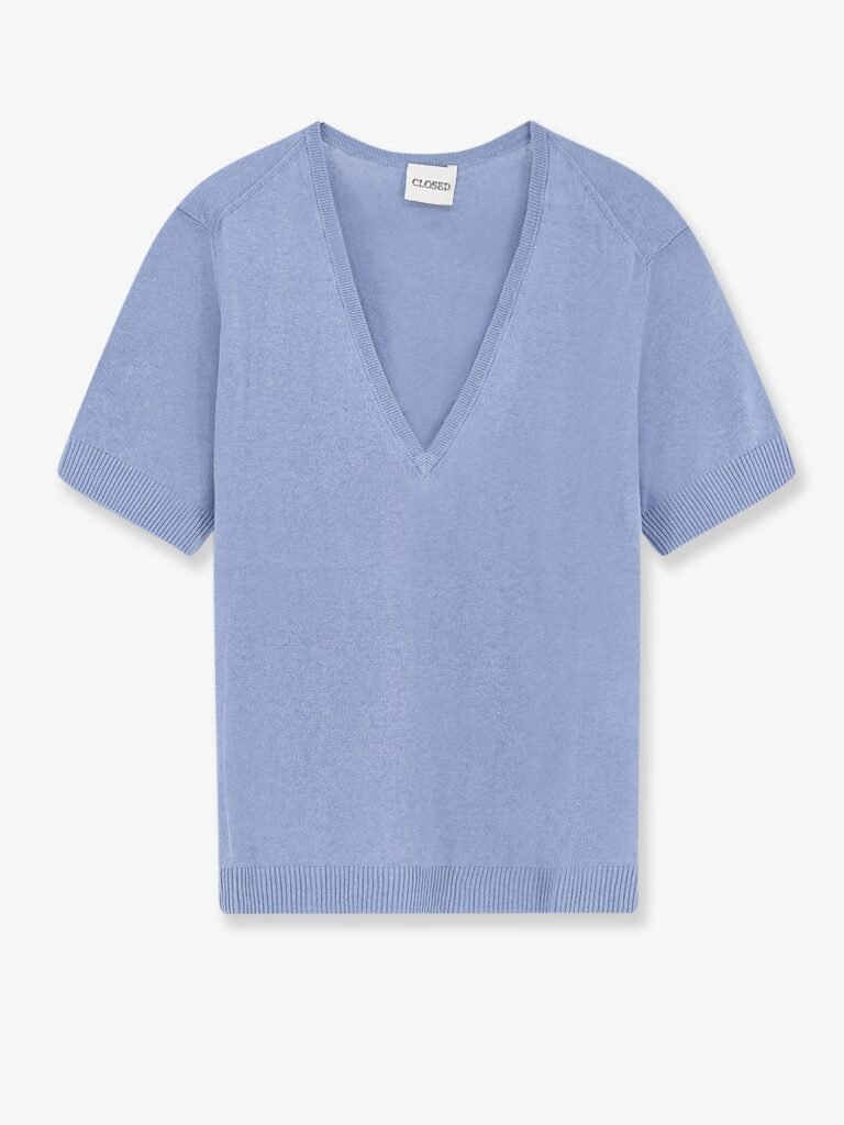 Linen and cotton blend sweater