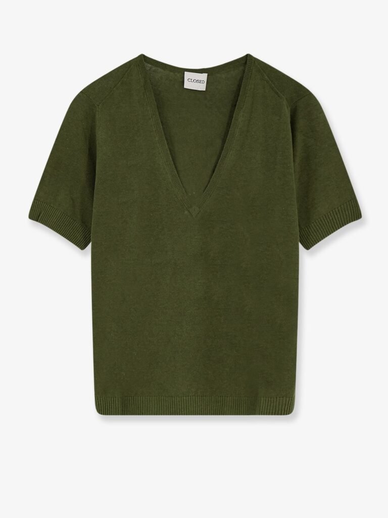 Linen and cotton blend sweater