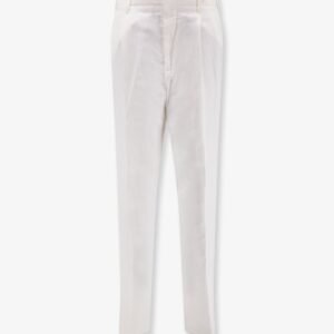 Linen and cotton trousers