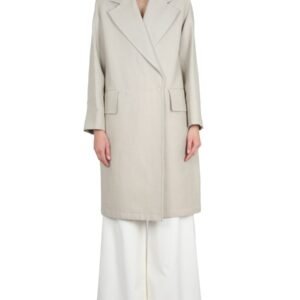 LINEN AND JERSEY DUSTER