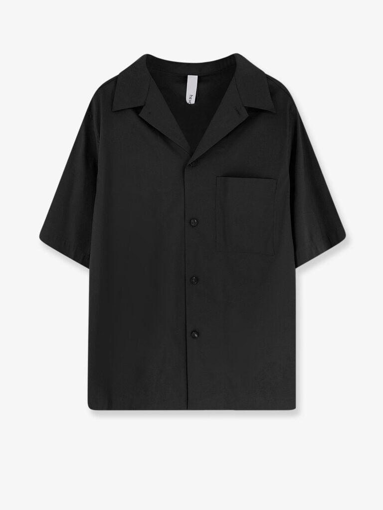 Linen and viscose blend shirt