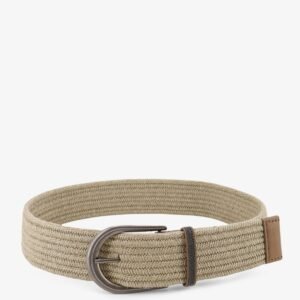 Linen belt with Shiny Loop detail