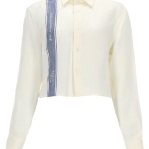 LINEN SHIRT WITH LOGO