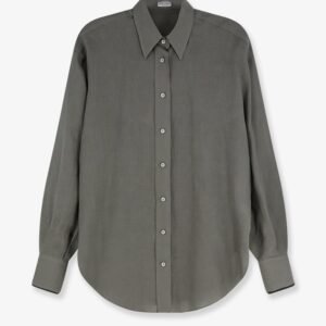 Linen shirt with Monili detail