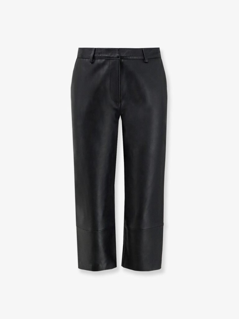 Lior Capri leather trousers