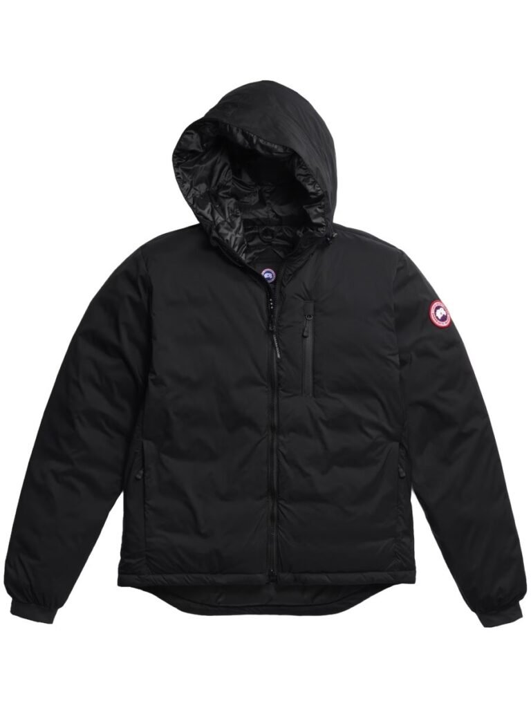 LODGE" JACKET WITH HOOD