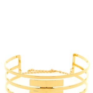Logo band necklace