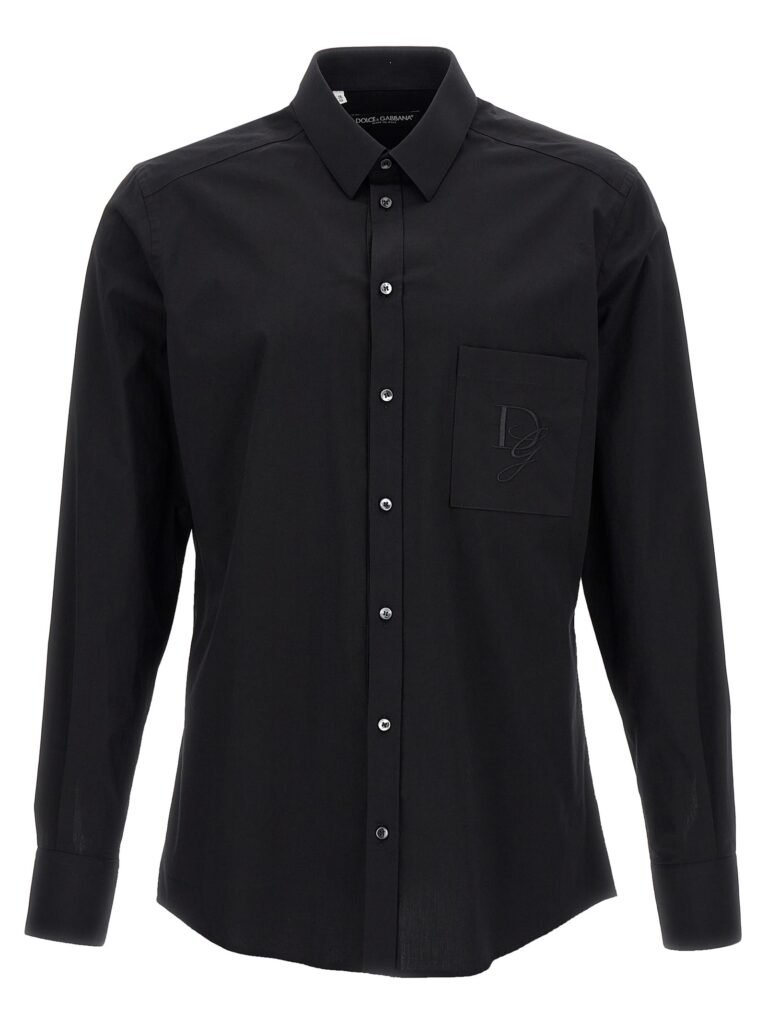 Logo embroidery shirt