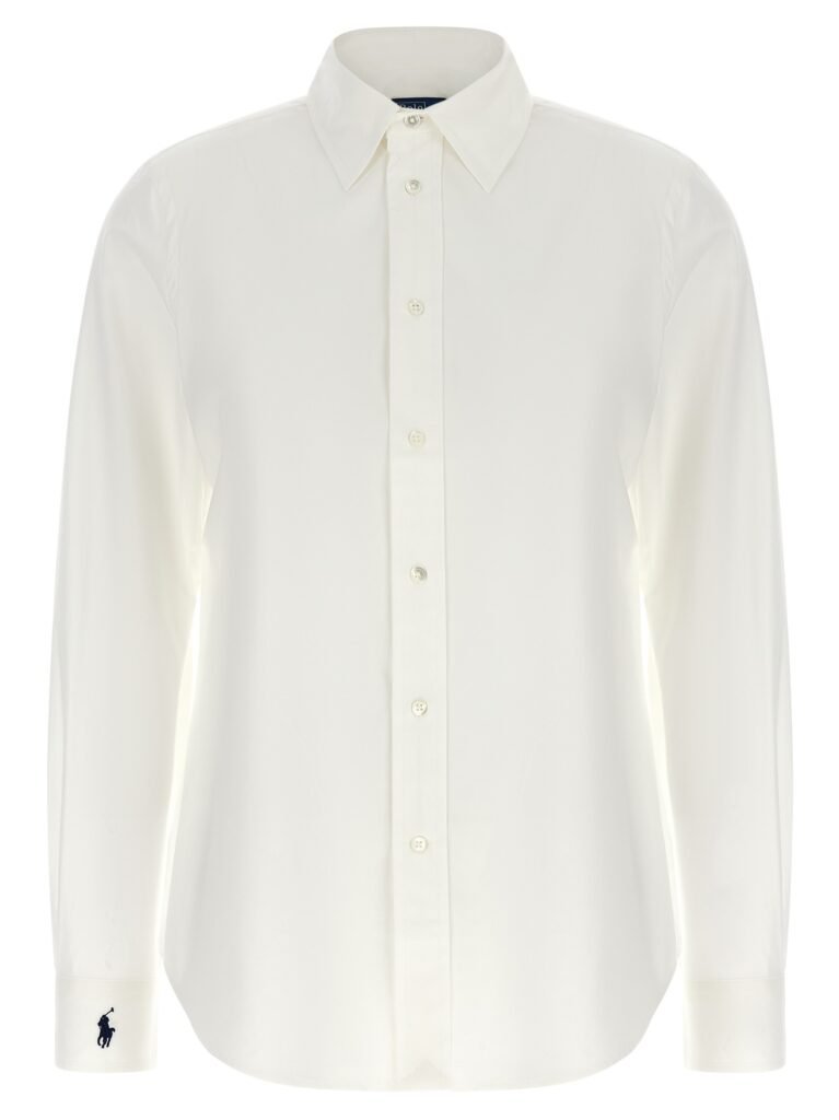 Logo embroidery shirt