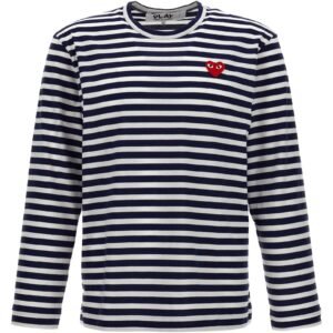 Logo patch stripes t-shirt