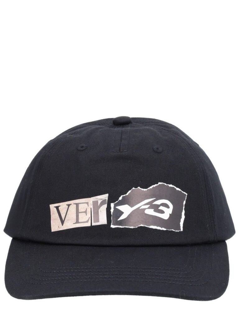 LOGO PRINT BASEBALL HAT