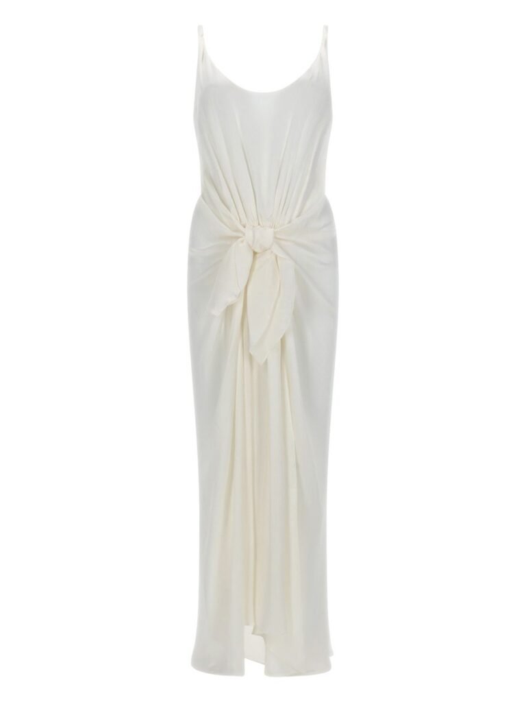 LONG DRESS WITH KNOT