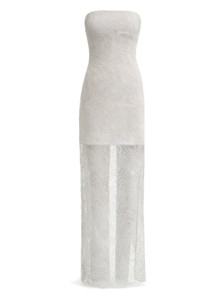 LONG LACE DRESS