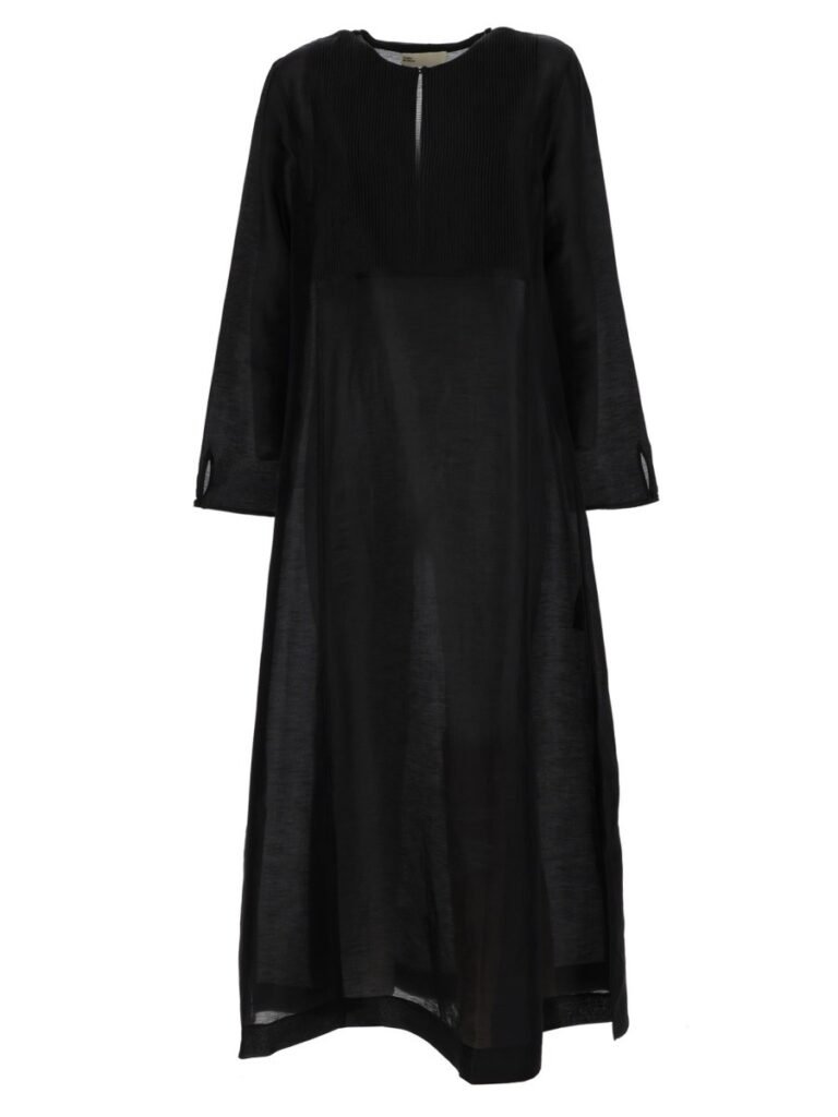 LONG LINEN CAFTAN