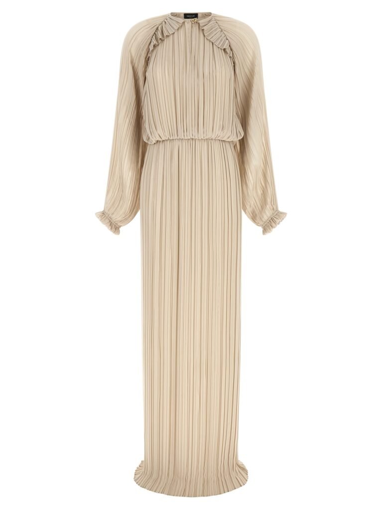 Long pleated dress