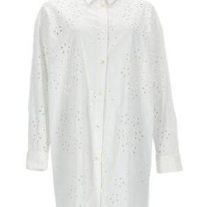 LONG SHIRT WITH PERFORATED PATTERN