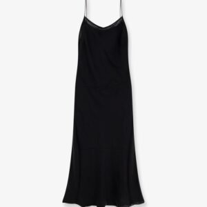 Long silk dress