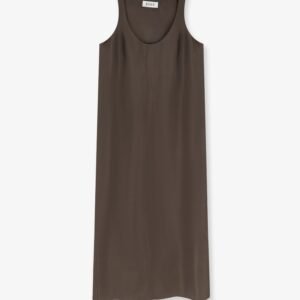 Long silk dress