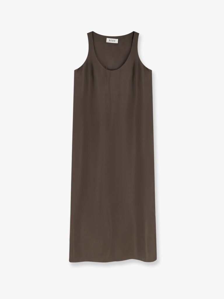 Long silk dress