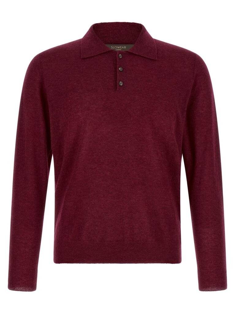 Long sleeve polo shirt