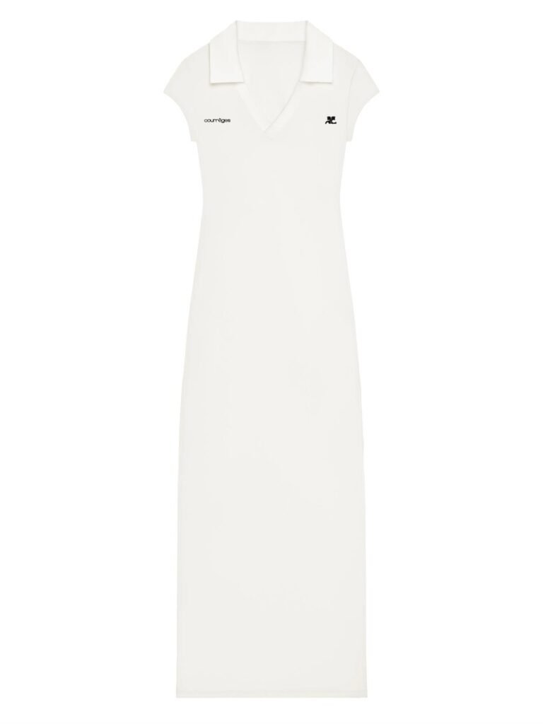 LONG SPORTS POLO SHIRT DRESS