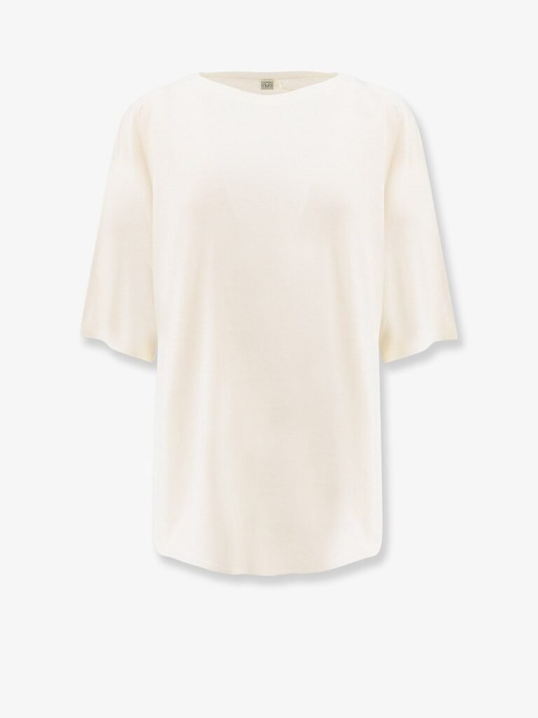 Longline wool blend sweater