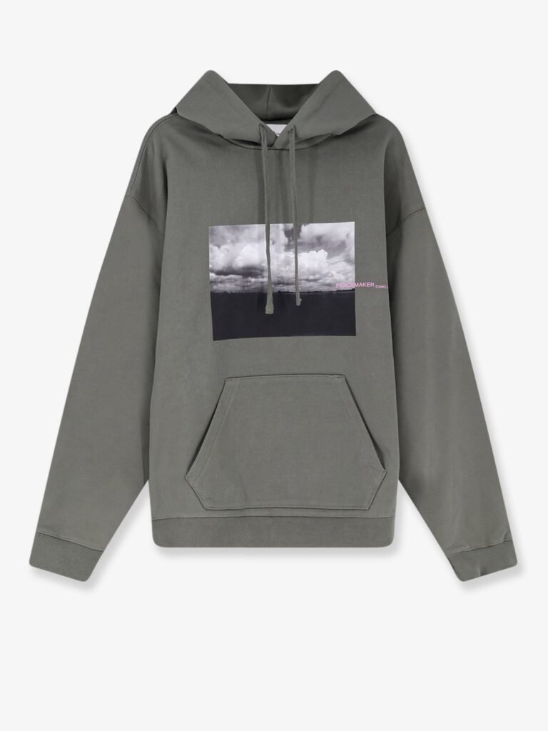 Loose Fit Hoodie Star Print Sweatshirt