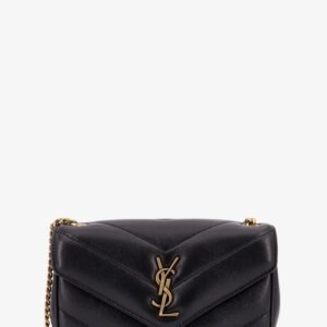 Loulou Mini leather crosbody bag with chevron stitching