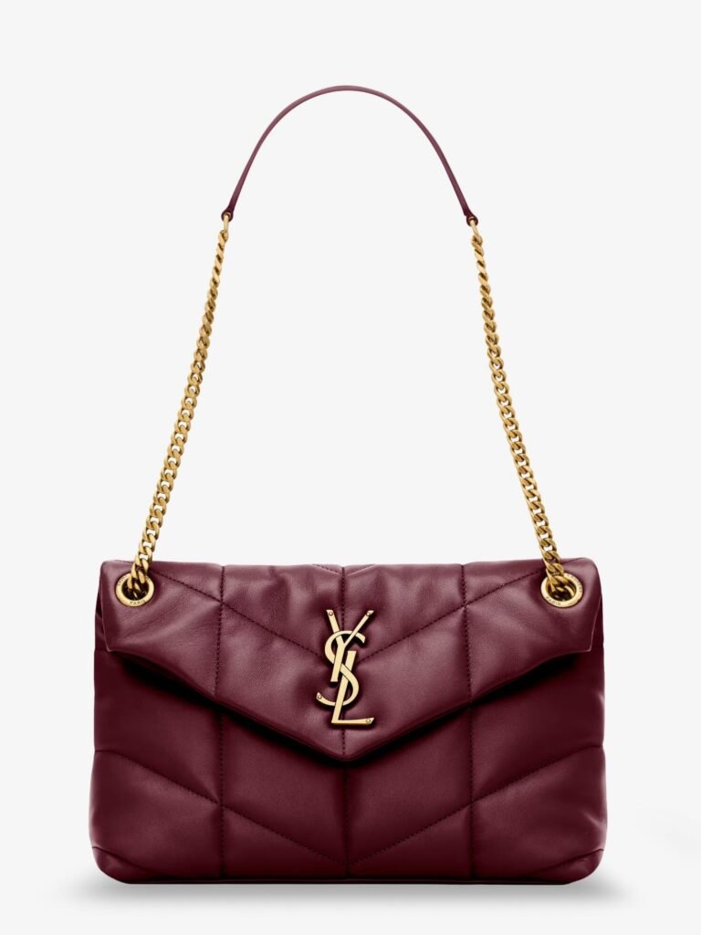 Loulou Puffer matelassé leather shoulder bag