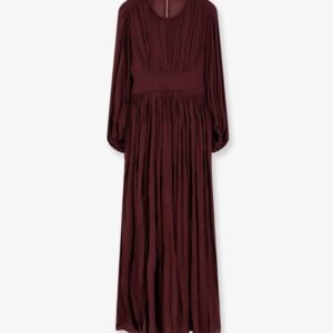 Luna Billow stretch viscose long dress