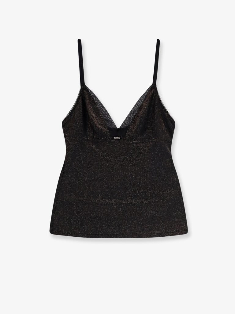 Lurex tank top and slip set