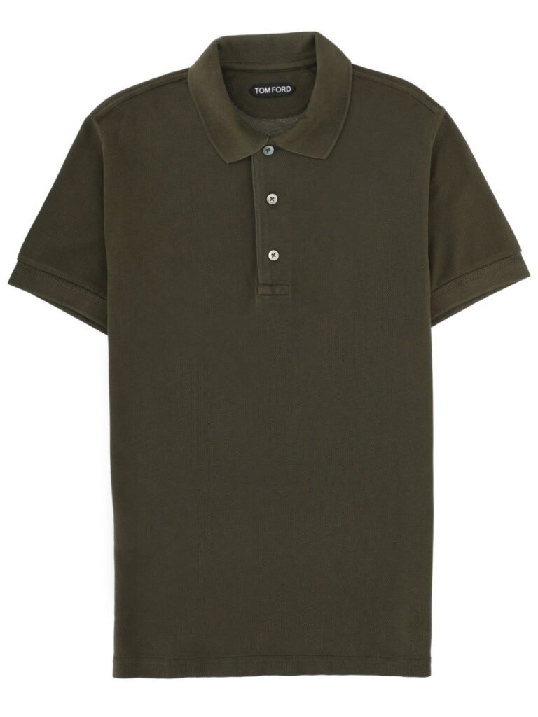 LYOCELL AND COTTON POLO SHIRT