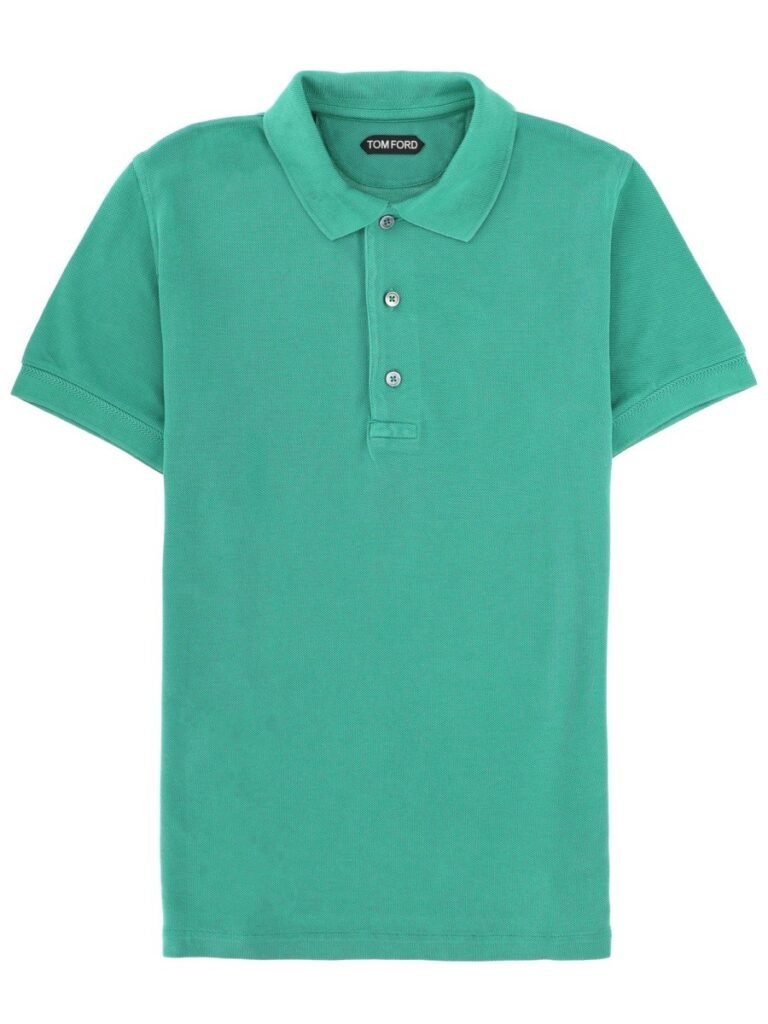 LYOCELL AND COTTON POLO SHIRT