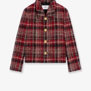 Madras wool, cotton and mohair blazer