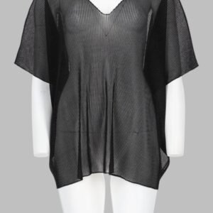 MAGLIA CON SCOLLO A V