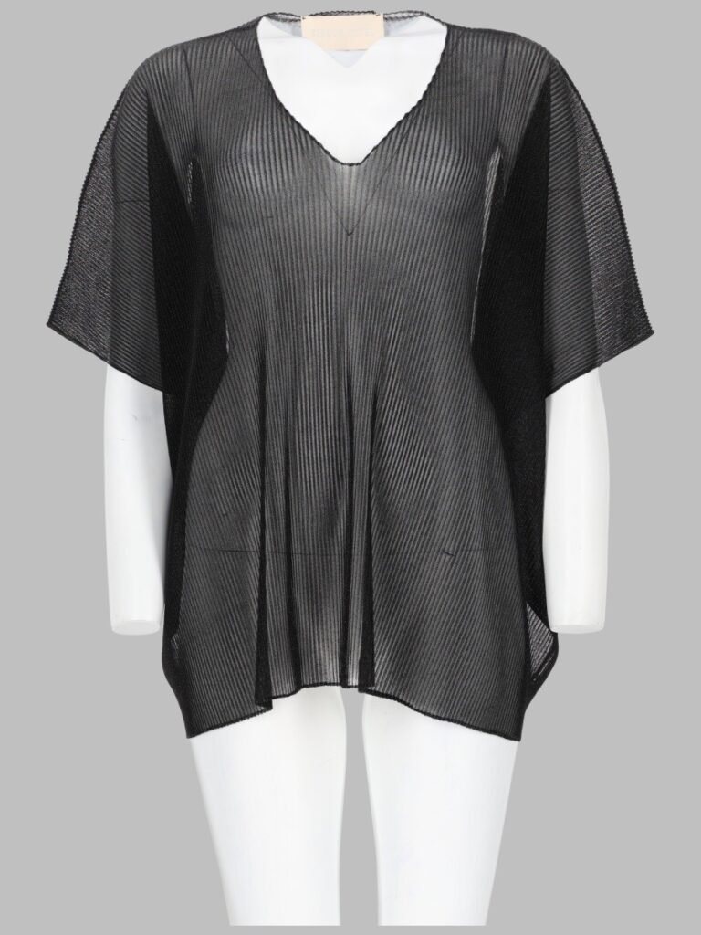 MAGLIA CON SCOLLO A V