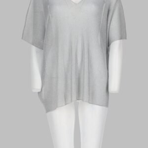 MAGLIA CON SCOLLO A V