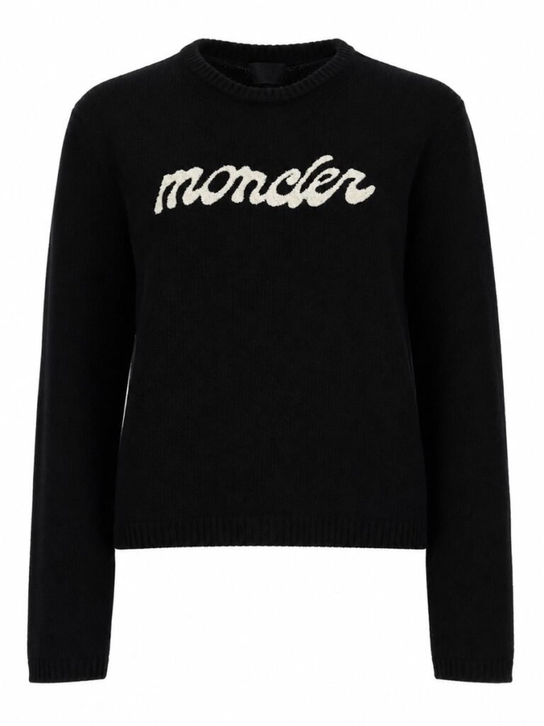 MAGLIA CON LOGO A CONTRASTO