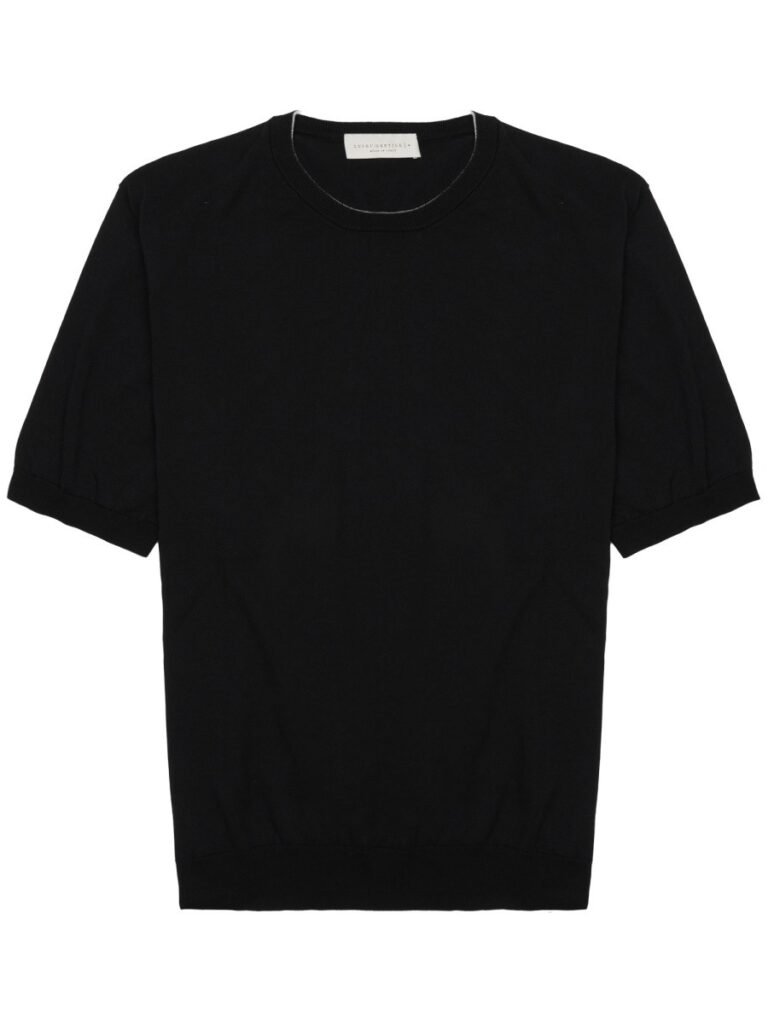 MAGLIA IN COTONE A MANICA CORTA