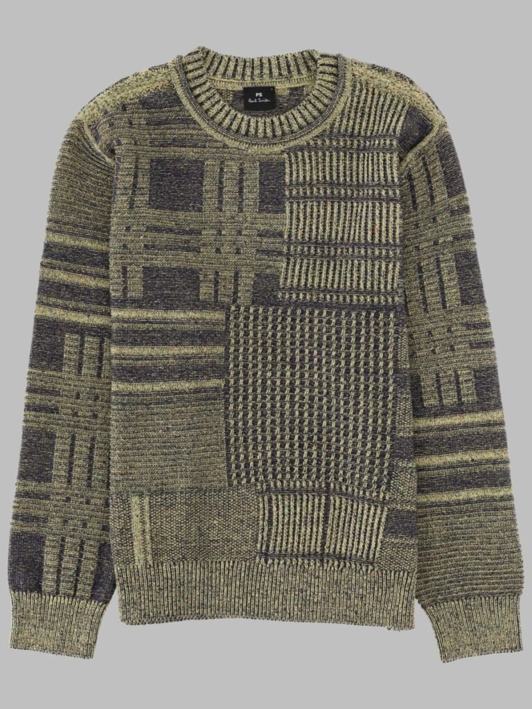 MAGLIA "PATCHWORK" IN COTONE