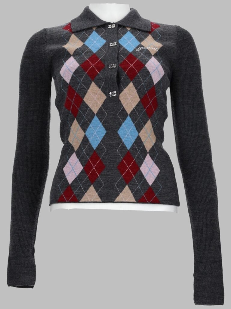 MAGLIA POLO A ROMBI