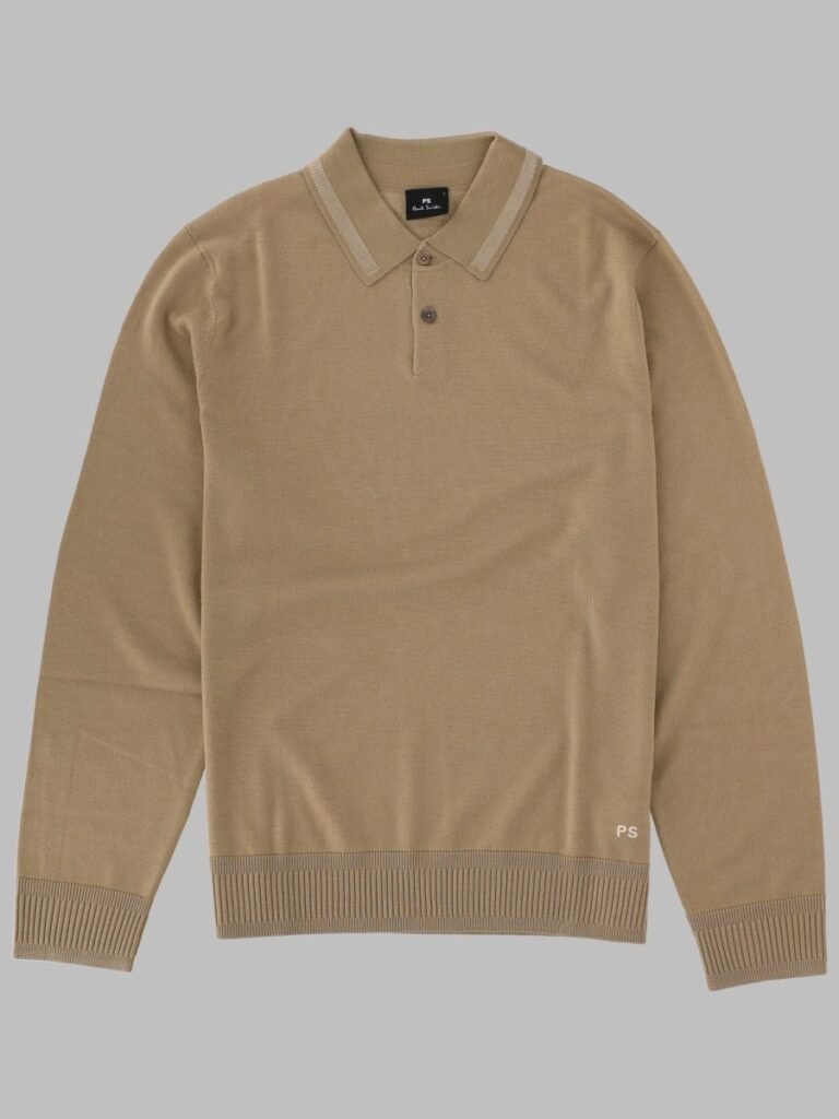 MAGLIA POLO IN LANA MERINO