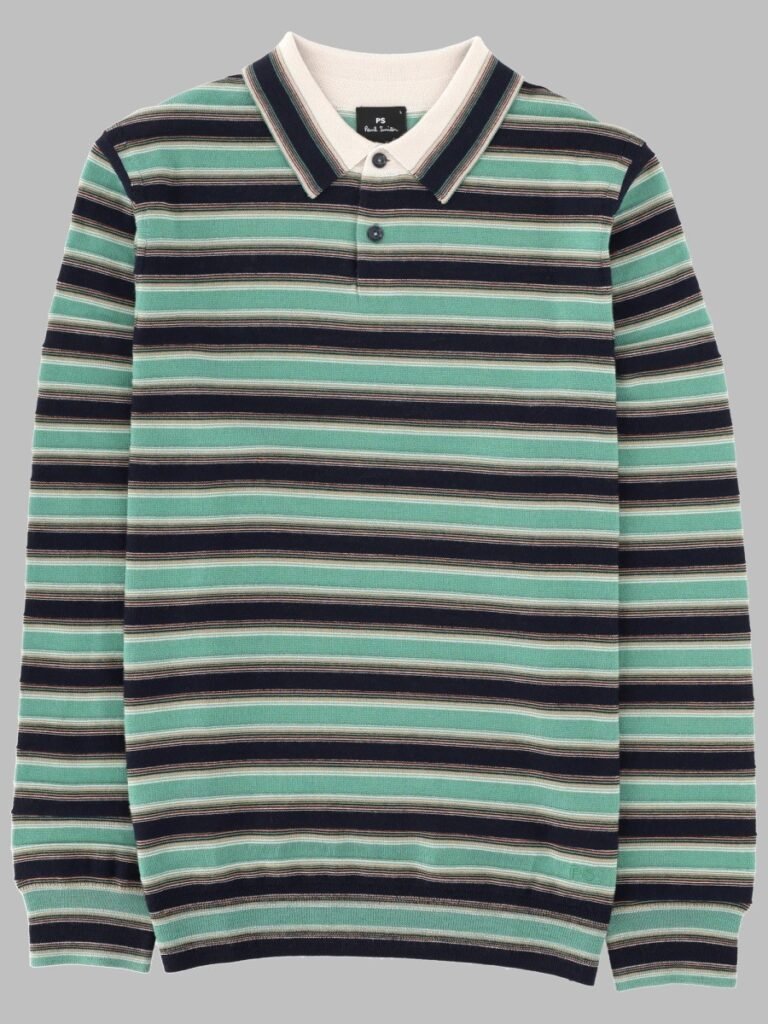 MAGLIA POLO IN LANA MERINO