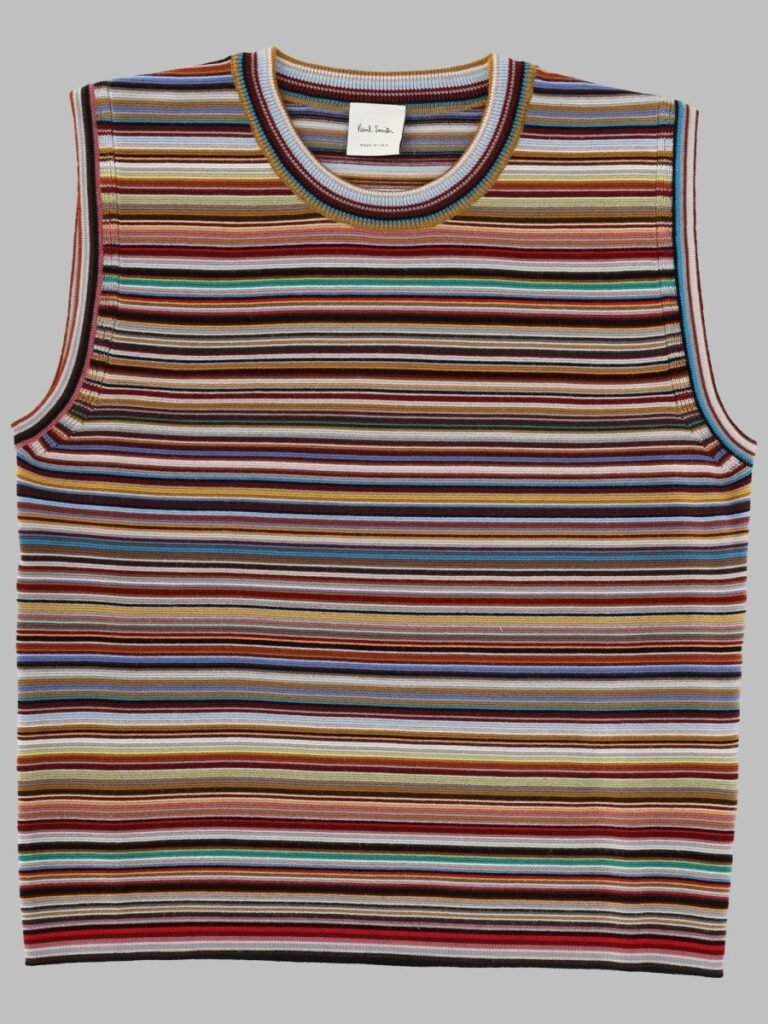 MAGLIA SMANICATA "SIGNATURE STRIPE"