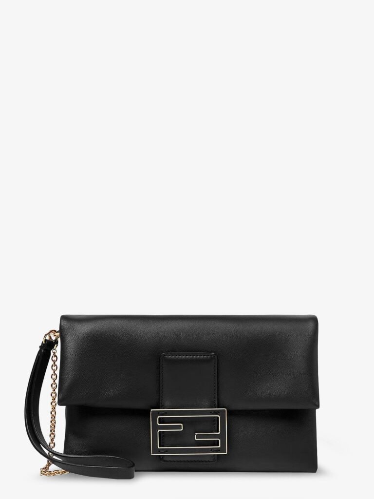 Mamma Baguette leather crossbody bag