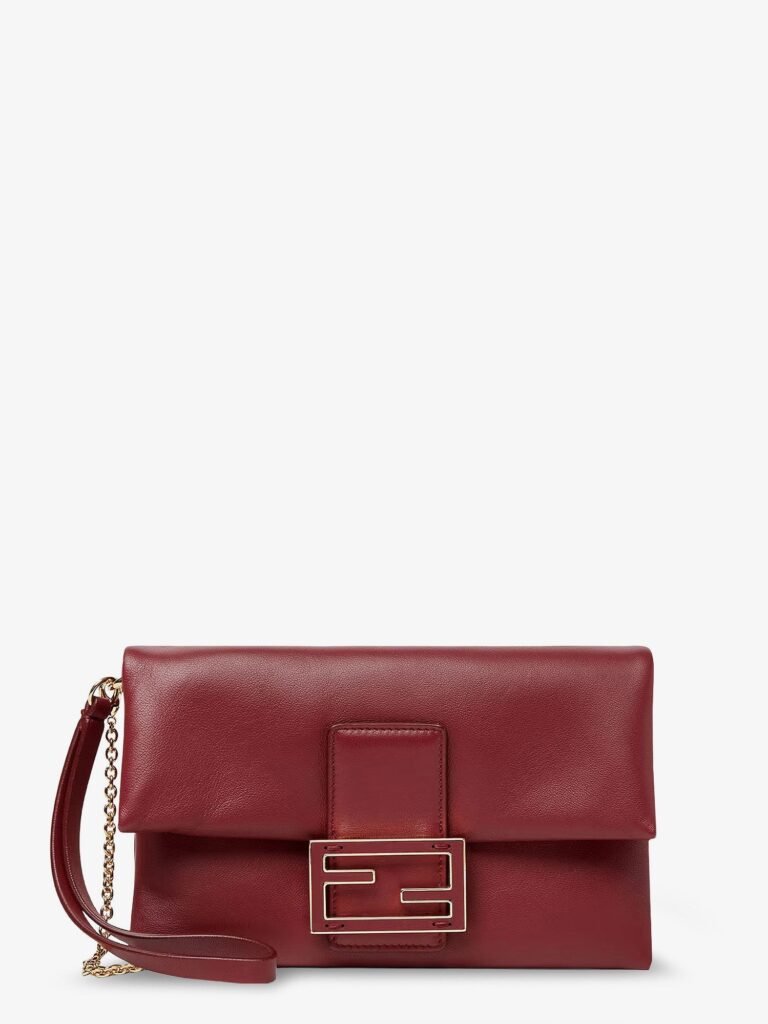 Mamma Baguette leather crossbody bag